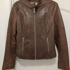 Wilsons Vintage Moto Leather Jacket